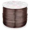 BENECREAT 18 Gauge Brown Aluminum Wire (18 Gauge,492 FT) Anodized Craft Making Beading Floral Colored Aluminum Craft Wire for Gem Wrapping, Jewelry Craft Making