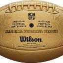 WILSON The Duke NFL Metallic Edition Football - Official Size, Gold