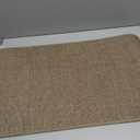 Quick Drying Bathroom Mat Non Slip Bath Rug 40x60cm Woven Texture Ultra Absorbent Fast Dry Floor Mat for Home and Public Wet Areas