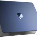 Soonjet Luxe Chroma for MacBook Pro 14 inch Case | M5 M4 M3 M2 M1 Pro/Max 2026-2021 | Midnight Blue Clear | Protective Hard Shell Laptop Cover