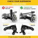 Front Lower Control Arm for Ford Explorer 1995-2001 2Pcs