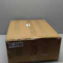 Black Chandelier | 6 Lights Farmhouse Chandeliers for Dining Room Light Fixtures Over Table | Hallway Lighting with Clear Glass Shade for Living Room | Kitchen | Entryway | Bedroom | Bathroom