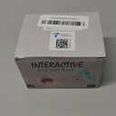 Interactive Cat Toys for Indoor Cats,The 3rd Generation Agile Moving Cat Ball with Elastic Mesh Tail,Automatic Kitten Toys for Bored Indoor Cats,Motion Activated (Orange)