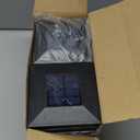 Viewsun 12 Pack Solar Post Cap Lights, 3 Color Modes Fence Post Solar Outdoor with 72 LEDs, IP65 Waterproof Deck Lights Decorating for Fence, Deck, Garden, Fit 4x4 Wooden/Vinyl Posts (Black)