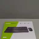 seenda Bluetooth Ergonomic Keyboard and Mouse, COE310 3 Multi-Device Connectivity, Rechargeable Wave Wireless Keyboard Mouse Combo, Compatible for Windows/macOS/PC/Laptop/MacBook/iPad - Black