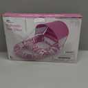 Jasonwell Pool Floats with Canopy - Inflatable Pool Float Adult Lounger Floaties Raft Floating Chair for Swimming Pool Lake Water Lounge Float with Cup Holders Beach Pool Party Toys for Adults (X-Large, rose)