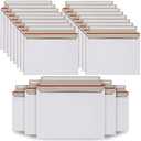 RHBLME 100PCS Stay Flat Mailers, 6x10 Inch Rigid Mailers Cardboard Envelopes, Self-Seal Mailers, White Rigid Shipping Envelopes, Use on School and Office, Great for Photo, Documents, Certificate