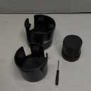 DYLEN Car Cup Holder Expander, 2 in 1 Cup Holder Adapter Extender for Car with Expandable Insert, Fits Yeti, Hydroflask and Other Large Water Bottles & Mugs in 2.2"-4.6" (10-46oz)