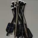 Solar Lights Outdoor - Upgraded 4-Pack of 32 LEDs Solar Garden Light,IP65 Waterproof Outdoor Decor Solar Firefly Lights for Yard,Pathway Decoration,Unique Gifts for Women and Grandma (Warm White)