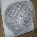 Clear Glass Shade,Replacement Globe & Cover for Lighting Fixture, 8" Diameter, Replacement with 1.65 Inch Fitter for Wall Lamps Chandeliers or Ceiling Light (1, 8Inch - Clear Glass), 8 inches x 6.3 inches