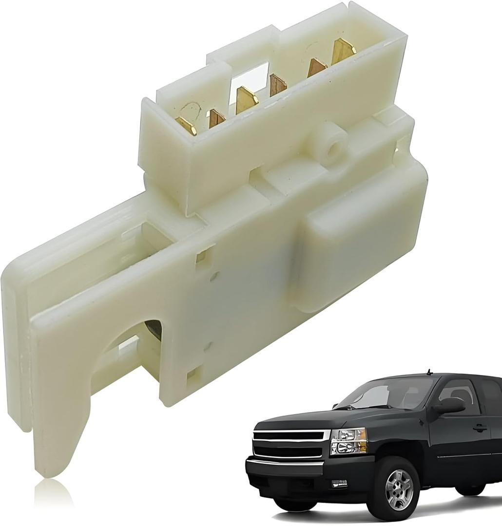 stymart Brake Light Switch Compatible with Chevy Silverado 1500 2500, GMC Sierra, Saab 9-7x, Replace OE # 15038393 15158767 25771554 15163032 15161650 15128874 SLS-303