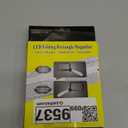 Magnifying Glass with Light, Folding Handheld 3X Large Rectangle Lighted Magnifier with Dimmable LED for Macular Degeneration Seniors Reading Newspaper, Books, Lighted Gift for Low Visions (Black)