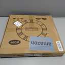 LEIKE Large Wall Clock, 16" Silent Non-Ticking, Battery Operated, Oversized, Decorative Retro Black Metal Clock for Living Room,Farmhouse, Dinner Room,Indoor, Outdoor Decor(40cm, Black Arabic Number)