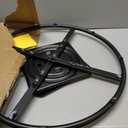 24" Recliner Ring Swivel Base Heavy Duty Metal Chair Sofa Furniture w Swiveling Bottom Replacement Part with 10 inch Plate