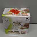 Fancy Feast Poultry and Beef Feast Classic Pate Collection Grain Free Wet Cat Food Variety Pack - (Pack of 30) 3 oz. Cans BB 2/2027