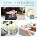 Vesici 24 Sets Nurse Practitioner Gifts for Woman Bulk 8ml Empty Car Diffuser Bottles with Thank You Cards Appreciation Gift for Rn Nicu Nurses Nursing Medical Assistant