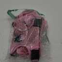 PoyPet Reflective Soft Breathable Mesh Dog Harness No Choke Double Padded Vest Adjustable(Light Pink,XL)