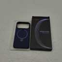 TORRAS Q3 Silicone 360 Spin for iPhone 17 Pro Case with Stand, Fit for MagSafe, Magnetic Ring Kickstand with Camera Control, Liquid Silicone Rubber Soft Phone Case for iPhone 17 Pro 6.3'', Deep Blue