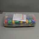 JOYIN 9 Packs Christmas Necklace LED Light Up Necklaces 9 Bulbs LED Holiday Party Favor Costume Accessories for Christmas Xmas Favor Party Supply