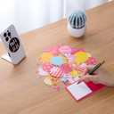 3D Pop Up Birthday Card with Balloon Bouquet Design, 6 x 11 inches, Pink Box Card with Envelope,Unique Handmade Foldable Celebration Cards for Daughter, Son, Mom, Dad, Friend