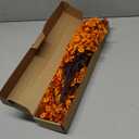 Uieke 15Pcs Artificial Fall Flowers Babys Breath Flower Bulk Fake Orange Silk Flowers Artificial Gypsophila Bouquet Floral for Home Festival Wedding Party Dcor