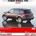 Windshield Wiper Blades Replacement for Acura MDX 2007 2008 2009 2010 2011 2012 2013 Original Factory Quality Front Rear Wipers Blade Set for Car - 26" 21" 12" (Piece of 3)