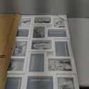 22x32 Collage Picture Frame 4x6 Picture Frames Collage Wall Decor Displays twenty four 4x6 inch Photos Horizontal Wall Mounting Display and Vertical Black