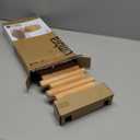 Umbra Picket Wall-Mounted Coat Rack Rail Hook with 5 Retractable Wood Pegs  Modern, Space-Saving Storage Organizer, Natural