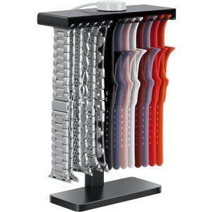 3 in 1 Watch Band Holder Organizer for Apple, Smart Strap Silicon Rack, Groove Display for Apple Watch, Iwatch Band