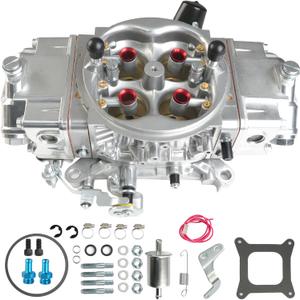 BR-67199 Carburetor for Holley 650 Cfm Race Series Mechanical Secondary Carburetor 4 Barrel 4150 Square Bore No Choke Dual Inlet
