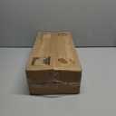 QEEIG Bathroom Shelves Over Toilet - Wall Mounted Floating Shelves Toilet Paper Storage Small Farmhouse Decor Shelf 16 inch Set of 2, Rustic Brown (019-BN2)