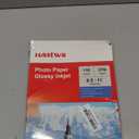 Glossy Photo Paper 8.5x11 Inches, 110 Sheets Thin Inkjet Paper,135gsm 37lb Photo Paper for Inkjet Printer with Dye Ink for Brochures Flyers Custom Chip Bag Party Favors