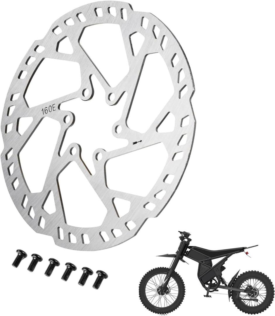 Dirt Bike Brake Disc Stainless Steel Rear Brake Rotor for GT73 Electric Dirt Bike