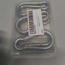 Sprookber Stainless Steel Spring Snap Hook Carabiner - 304 Stainless Steel Clips, Set of 6