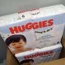 Huggies Size 6 Diapers, Snug & Dry Baby Diapers, Size 6 (35+ lbs), 144 Count (2 Packs of 72)