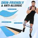 Waterproof Breathable Athletic Elastic Sports & Weightlifting Tape, Injury Recovery-Muscle Strain Relief & Joint Support(3 Colors Mixed) (Y-Shaped)