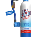 EZ Chill Auto Air Conditioning R-134A Refrigerant Recharge Kit - 16.8 OZ