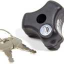 Hi-Lift Jack HM-LK Hood Mount Locking Knob, Black,Silver