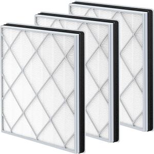 Katerelis 3 Pack Compatible with Shark 4 HE401 HE402 HE405 HE400 UA415 True Filter Replacement, Part Number HE4FKPET, HE4FKBAS, HE4FKPRO, 100356-chn-1