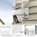 Universal PTZ Camera Vinyl Siding Mount, Compatible with eufy SoloCam S340/SoloCam E30, AOSU SolarCam D1 SE/Max, Reolink Argus PT Camera, ANSQUE GU01/SA01, Tapo Outdoor Pan/Tilt and More