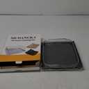 Air Fryer Accessories Compatible with Emeril Lagasse 26 Qt Extra Large, Baking Pans Set with Stainless Steel Baking Sheet Basket, Parchment Paper Teflon Mat for Oven