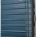 Samsonite Omni 2 28-Inch Large Checked Hardside Luggage with 360 Spinner Wheels - Scratch Resistant Hardshell - TSA Lock - Expandable Polycarbonate Shell for Lightweight Travel - Nova Teal