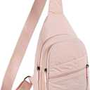 YAZEKOUS Small Sling Bag for Women Crossbody Sling Backpack Casual Daypack Backpack Cross Body for Travel Outdoor Hiking