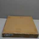 MEEXPAWS Litter Box Enclosure Splash Guard, Top Entry Cat Litter Box Shield with Slot Design Metal Grate, Dog Proof Privacy Screen Cover with Mat, Large White (24.8x16.8x23.6 Inch)