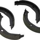 BOSCH BS807 Blue Parking Brake Shoe Set - Compatible With Select Jeep Grand Cherokee