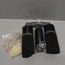 AQQA Aquarium Filter, Dual Sponge Fish Tank Filters (No Pump),Multi-Stage Filtration Clean Water, Adjustable 360Water Outlet, Air-Driven Dissolved Oxygen,Suitable for Freshwater and Saltwater S