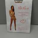 Mila Marutti Sheer Tights for Women - Pantyhose Stockings with Lace Top 20Den Size L