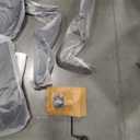 BOLISS Ergonomic Drafting Chair with 4-Level Adjustable Headrest Tall Standing Desk Stool with Soft Microfiber Leather Seat, Breathable Mesh Back, 90 Flip-Up Arms, and Adjustable Foot Ring (BLS-2818HD)