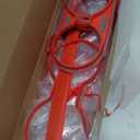 SQQP 18PCS Full Set Interior Trim Kit for Jeep Wrangler JK JKU 2011-2018 4 Door, Center Console Door Handle Side Outlet Cup Holder Gear Cover Trim (Red)