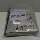 SLEEPING LAMB 35" Garment Bags for Hanging Clothes Storage, Sealed Completely Clothing Rack with Cover with Zipper Clear PVC Window Coat Cover for Closet, Sweaters, Suits protector, 2 Packs, Grey